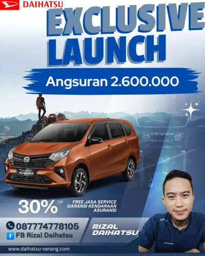 Promo Daihatsu Sigra  Serang